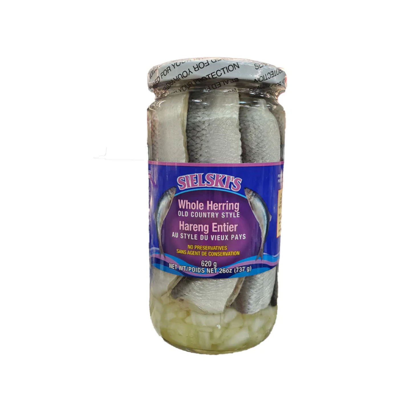 Sielski's Old Country Style Whole Herring 620g