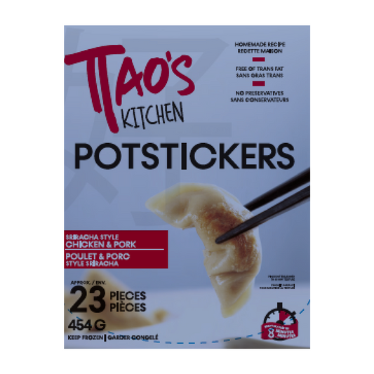 Tao's Kitchen Potstickers Srirachi Style Chicken and Pork 454g